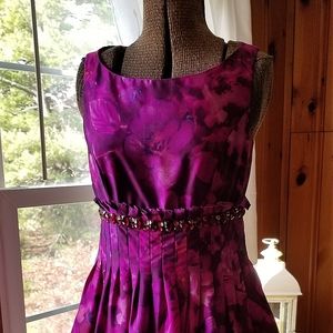 HP🌼Eliza J Rhinestone Fit and Flare Dress Size 4